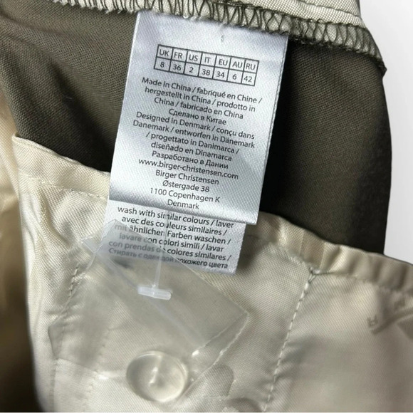 Remain Birger Christensen Kise Pant in Tarmac  Asphalt 34 NWT - Picture 10 of 12